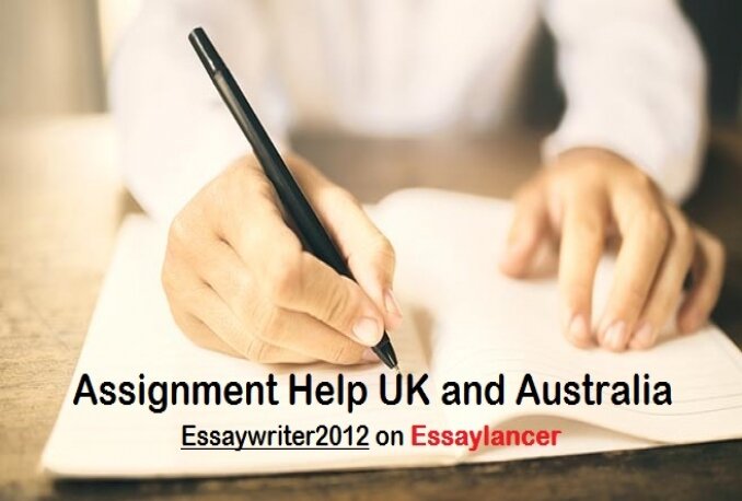Assignments done online UK and Australia